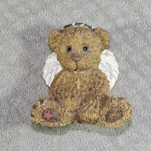 Christian Angel Bear Coin Change Piggy Bank
